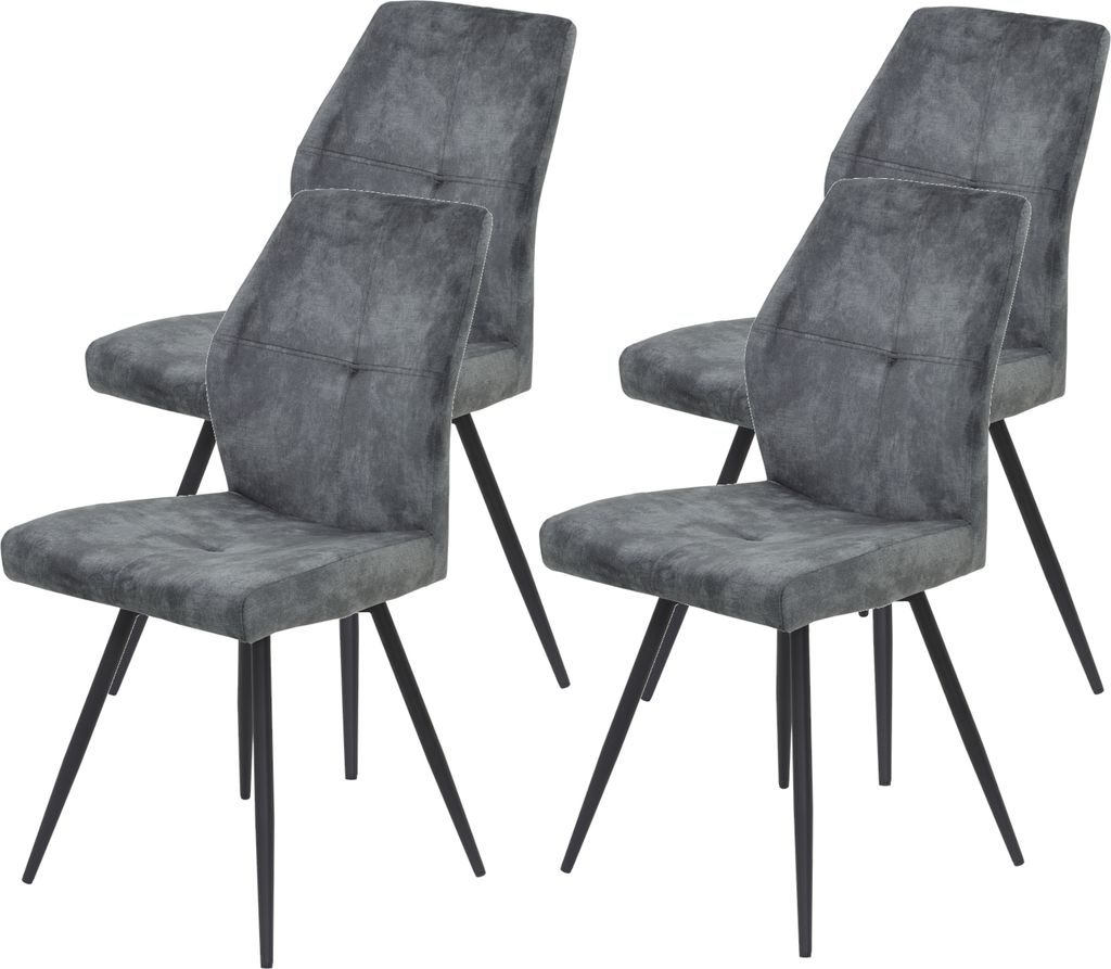 Hela Tische - 4er Set Esszimmerstuhl Ally - Bezug Produktbild 
