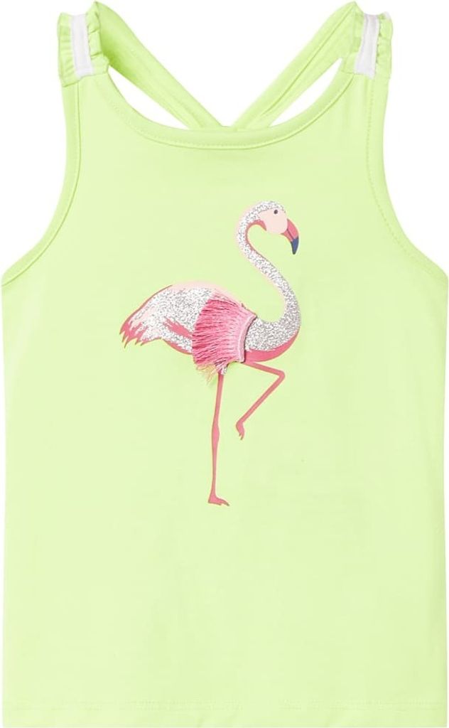 HOMMIE Möbel Kinder-Tanktop Neongelb 92 Design 2024