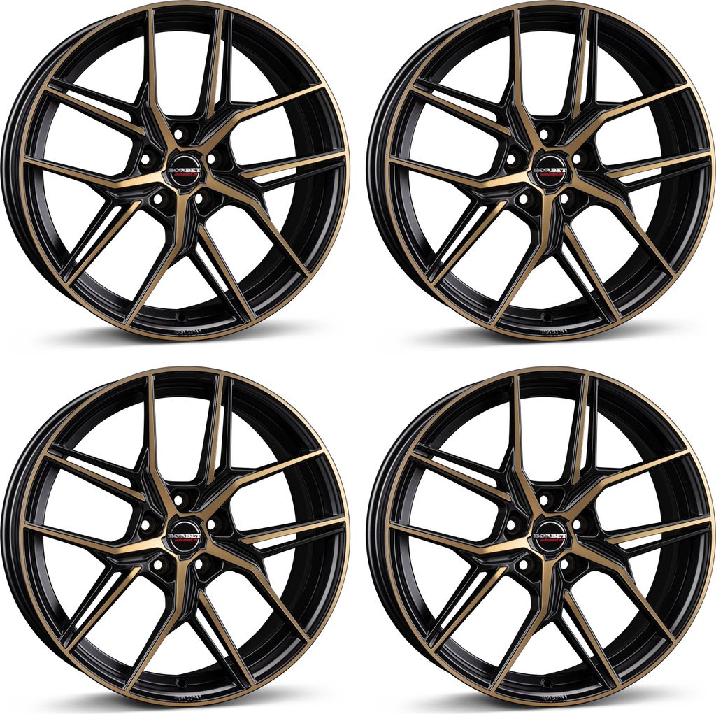 4 Borbet Felgen QX 8.0x19 ET44 5x112 SWBRO für Audi A3 A4 A6 A8 Q2 RS3 S3 S4 S8 SQ2 TT 5x112 SWBRO für Audi A3 A4 A6 A8 Q2 RS3 S3 S4 S8 SQ2