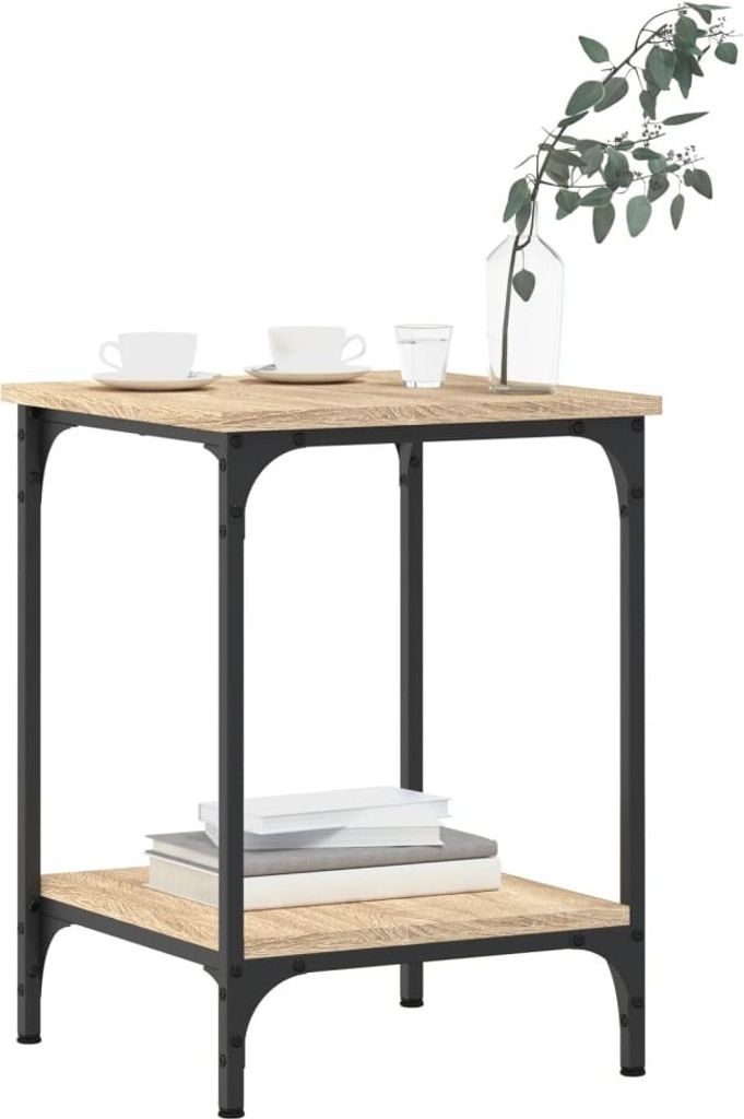 "im Sonderangebot"Couchtisch - CLORIS - Wohnzimmertisch - Robust und langlebig - Sonoma-Eiche 40x40x55 cm Holzwerkstoff - DEMöbel5931551