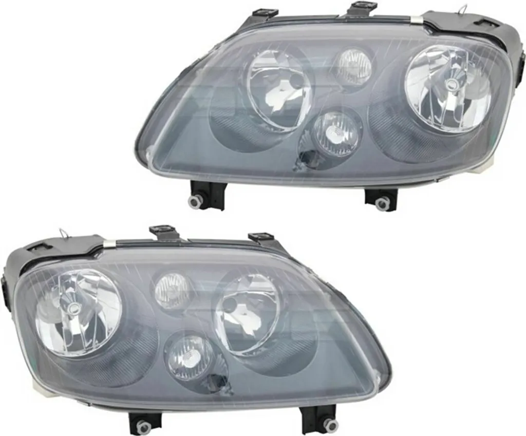Réparer phares cassés ou ternes VW Touran et Caddy III - Kit optiques noirs