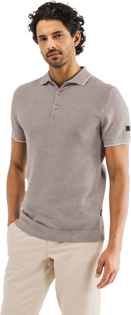 State of Art Regular Fit Polo Beige
