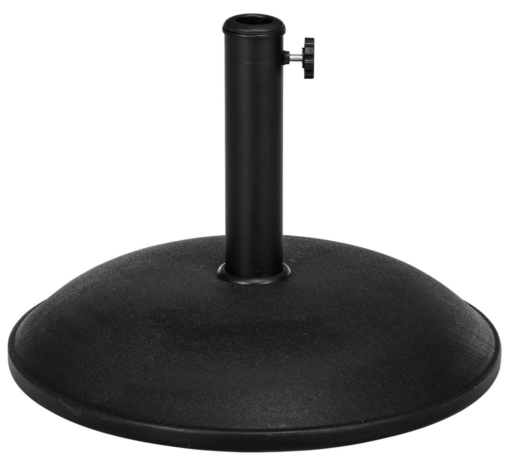 Sonnenschirmst?nder aus Edelstahl Schirmst?nder mit Griffe. halbrund Schirmhalter. Schirmgewichtfš¹r Sonnenschirm ?3.8-?4.8 cm. fš¹r Balkon. Te...