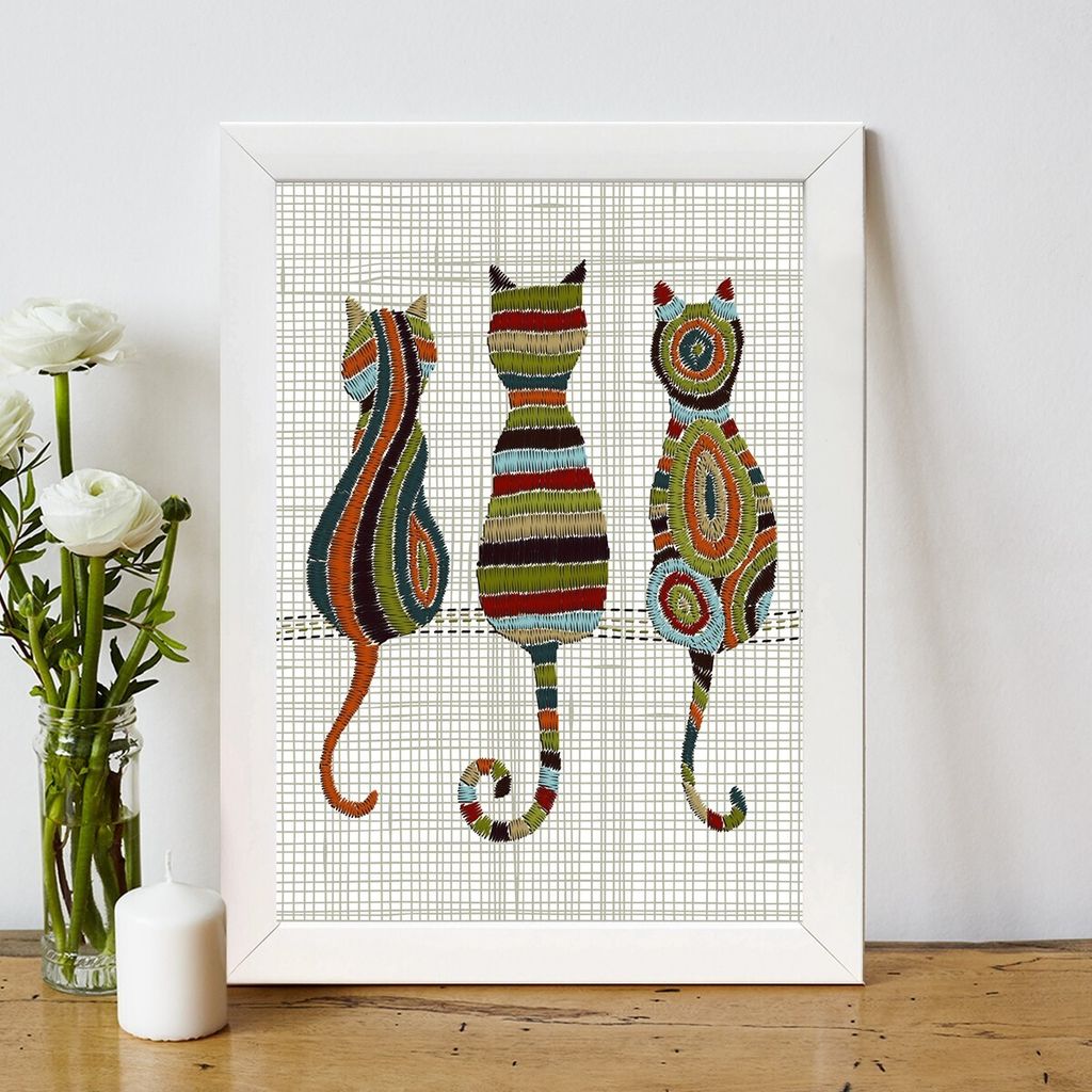 Wallity, BC676245127- HRL2229, Bunt, Leinwandbilder, 24 x 29 cm, Gemälde: 100% MDF