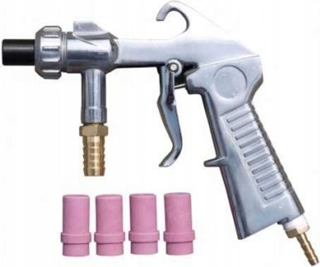 Kraft&Dele KD10794 Sandstrahlpistole + Düsen 4,5,6,7 mm Produktbild 