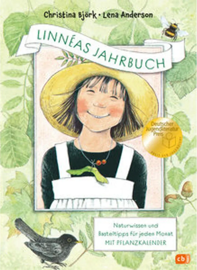 Livre Nature Linnéas Jahrbuch : Initiez vos Enfants au Jardinage Facile