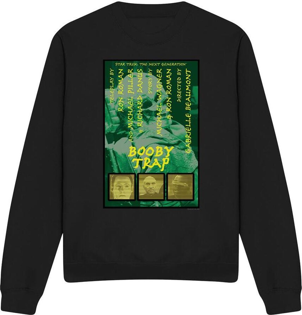 Star Trek - "The Next Generation Season 3 Episode 6" Sweatshirt für Herren/Damen Uni TV11774 (XXL) (Schwarz)