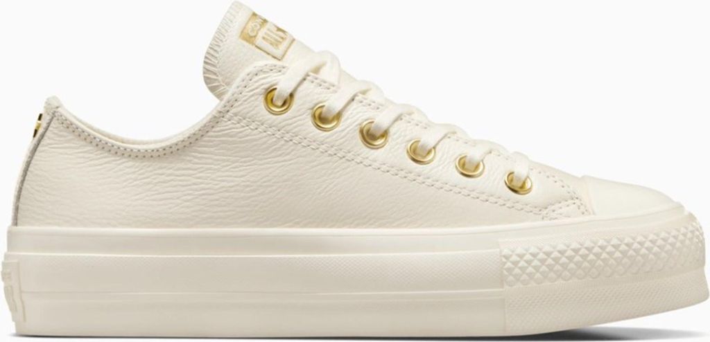 CONVERSE CHUCK TAYLOR ALL STAR PLATFORM GOLDEN HITS Weiß