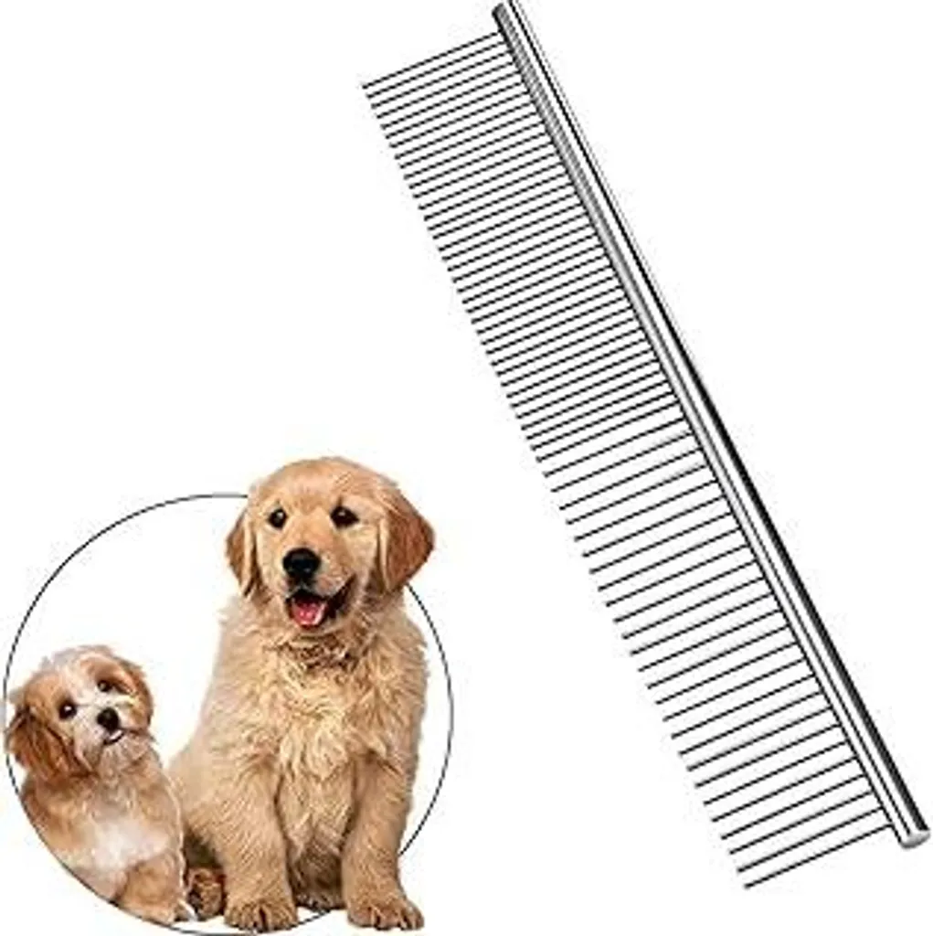 Pettine Acciaio Inox per Nodi Cane Gatto - Alta Qualità