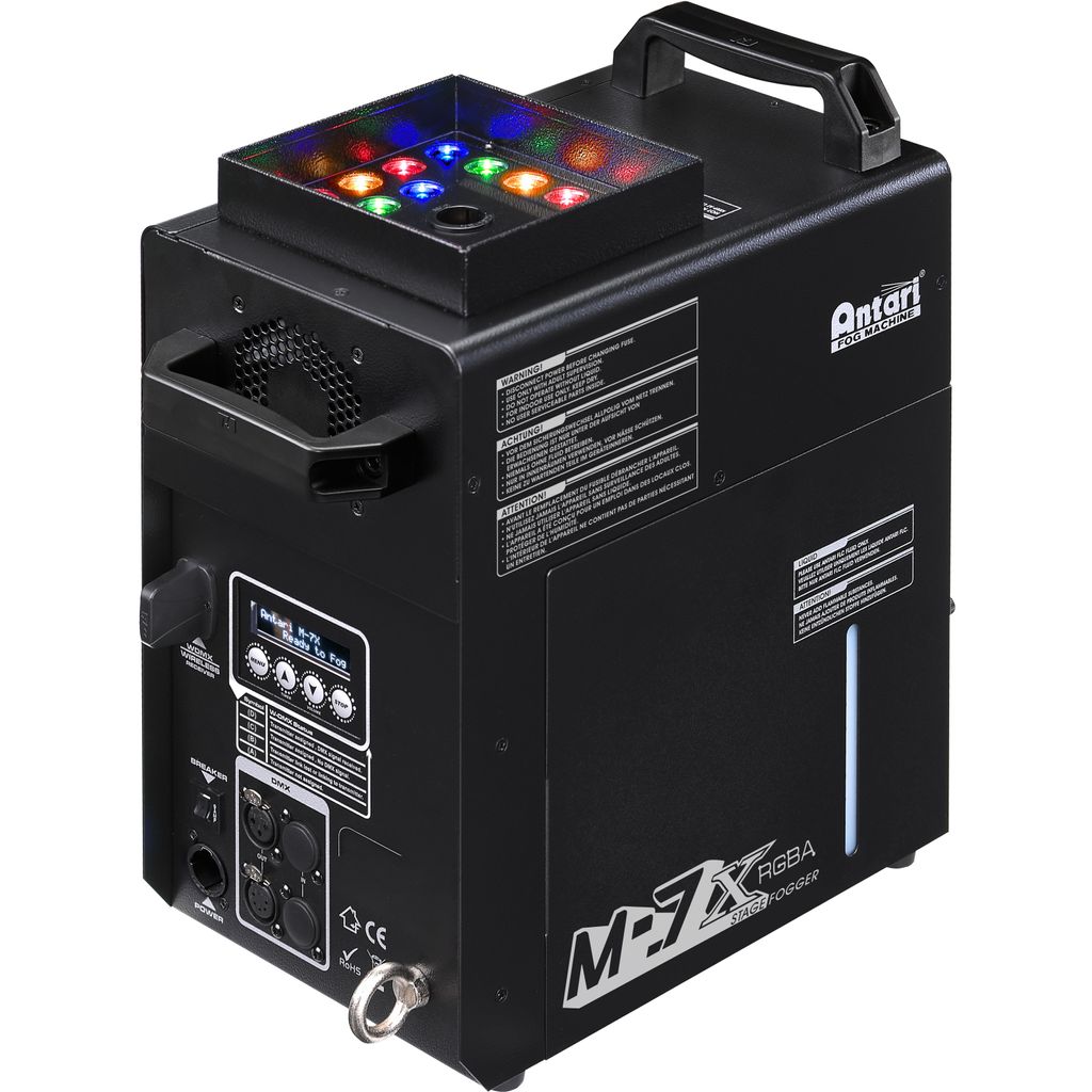 Antari M-7X 1500 W Pro CO?-Nebelmaschine mit RGBA-Beleuchtung