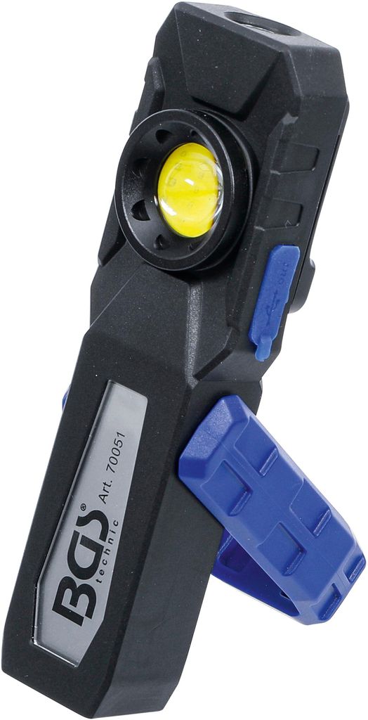 BGS COB-LED-Werkstattleuchte mit Magnet und Haken klappbar 70051