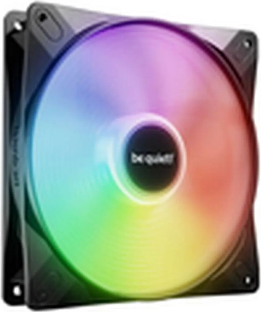 Ventilateur de boîtier Be Quiet! BL126 120mm PWM Noir pour PC Gamer