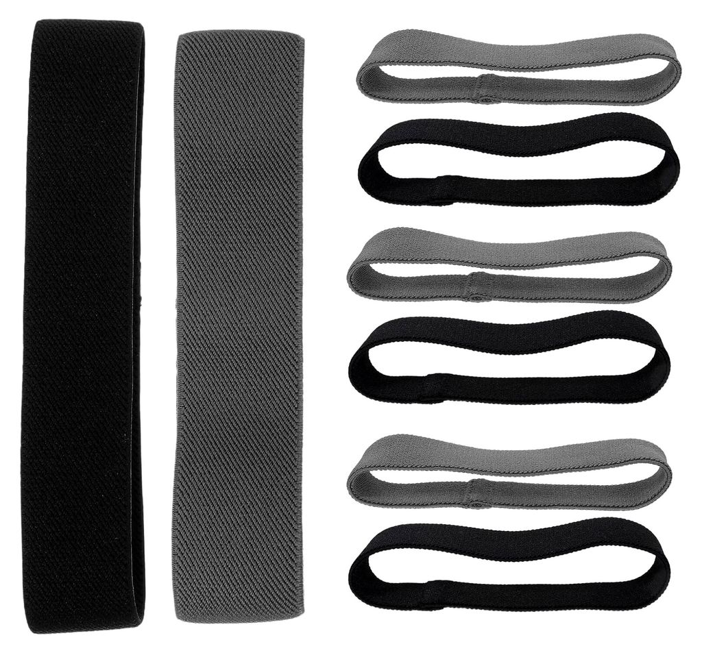 8 Stück Elastische Bento Kasten Gurte 25x300mm 32x340mm – Flexible Befestigungsbänder für Lunchboxen aus Formbeständigem Material