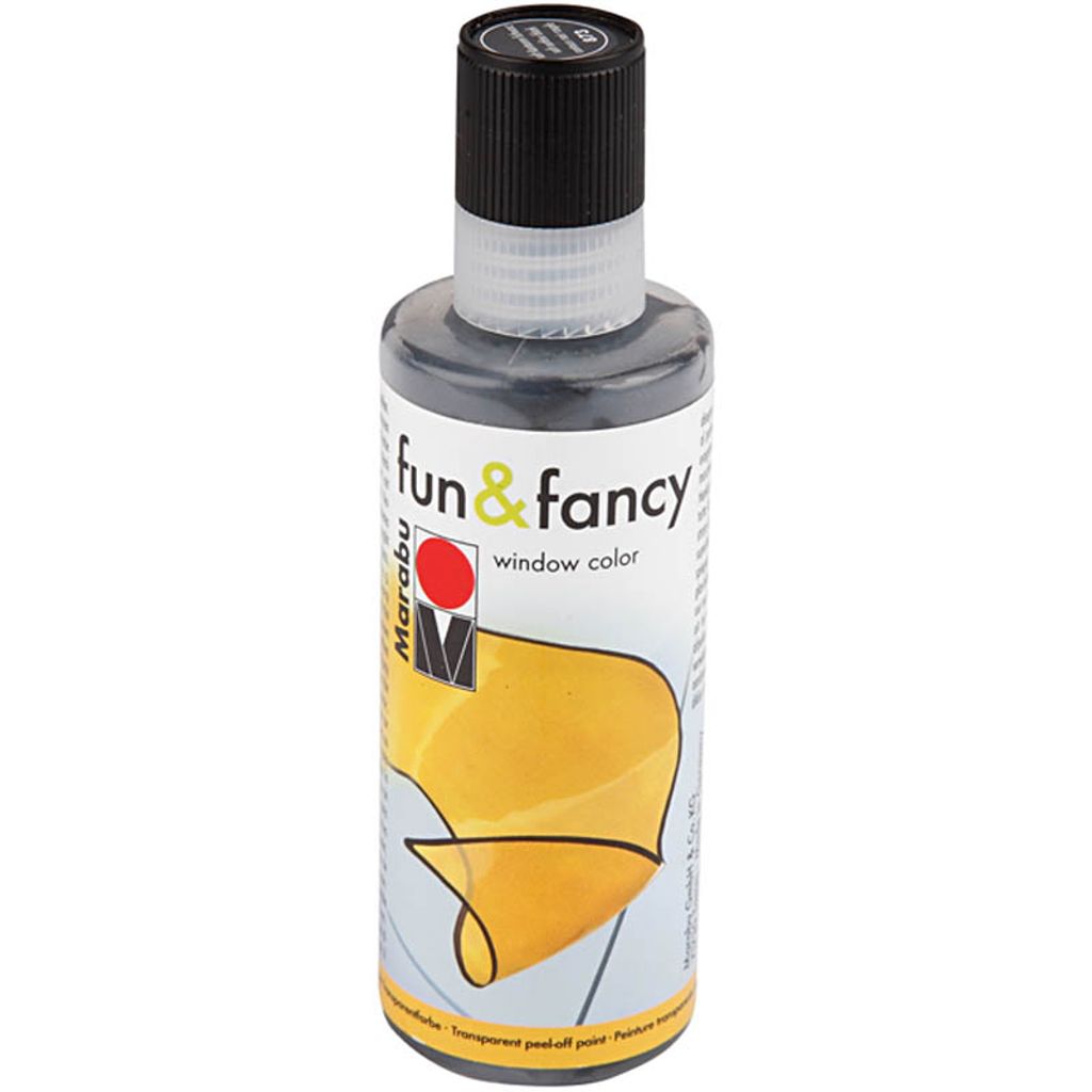 Window Color fun&fancy - Konturen-Schwarz 073 80 ml.