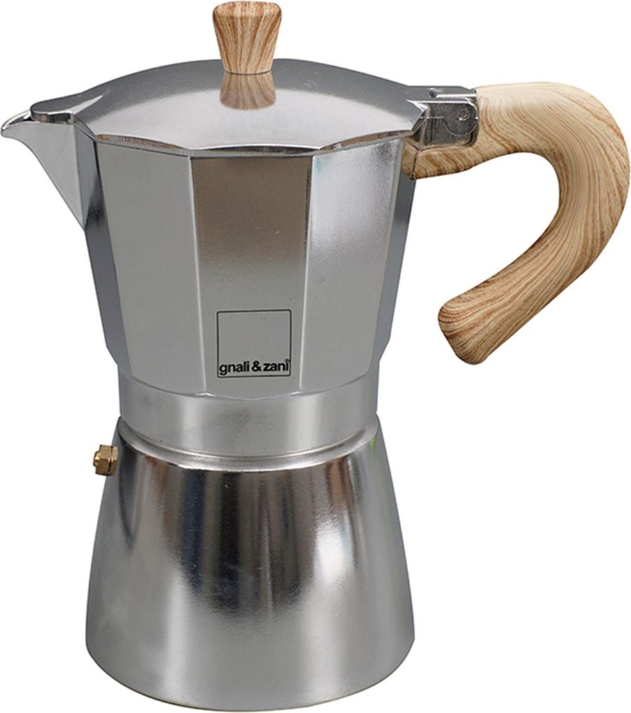 GNALI & ZANI Venezia - Espressokocher, alu, 3 Tassen Produktbild 