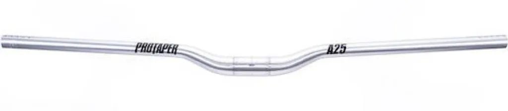 Guidon Protaper pour enduro et cross en aluminium argent 810 mm