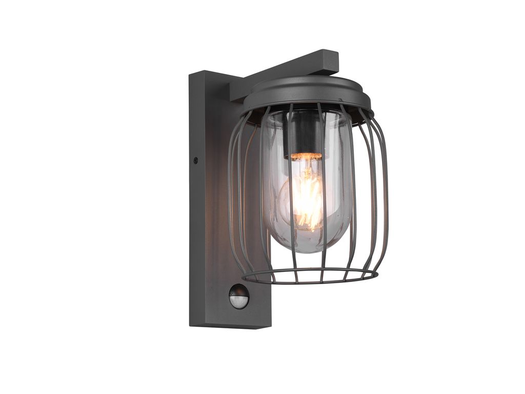 Lampa elewacyjna kinkiet zewnętrzny TUELA antracyt Trio Zdjęcie produktu 