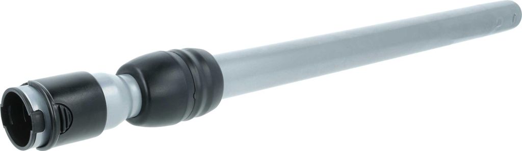 vhbw Staubsaugerohr kompatibel mit Siemens VS08G1266/14, VS08G1623, VS08G1623/14 Staubsauger - 35 mm Anschluss, 61 - 99 cm lang Schwarz Silber
