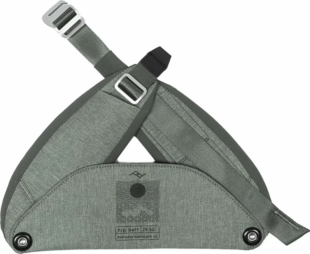 Ceinture lombaire Peak Design Everyday Hip Belt v2 pour sac à dos Sage