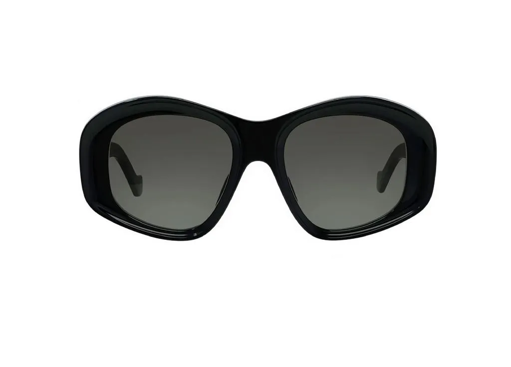 Lunettes de soleil de luxe pour femme LOEWE Anagram LW40181I Noires
