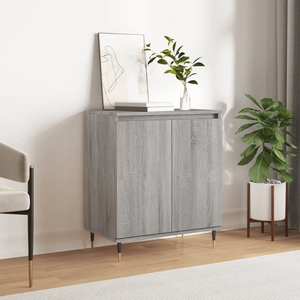 Maison Exclusive Mobiletto 60x35x70 cm - Credenza Grigio Sonoma Ligneo - 1