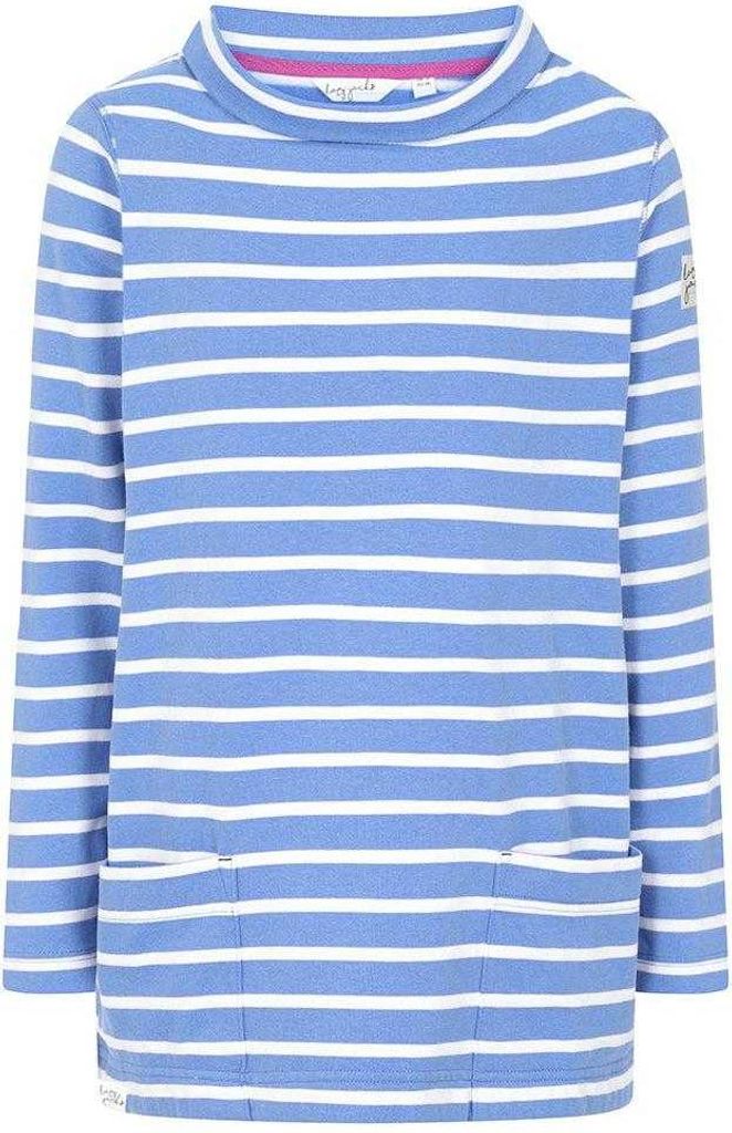 Lazy Jacks - Sweatshirt für Damen, Rollkragen LJ461 (36 DE) (Saphir)
