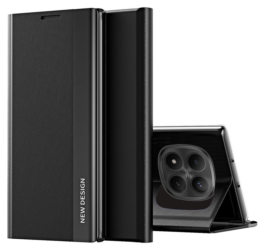 Hülle für Xiaomi Redmi Note 15 Pro+, Kunstleder Magnetisch Produktbild 