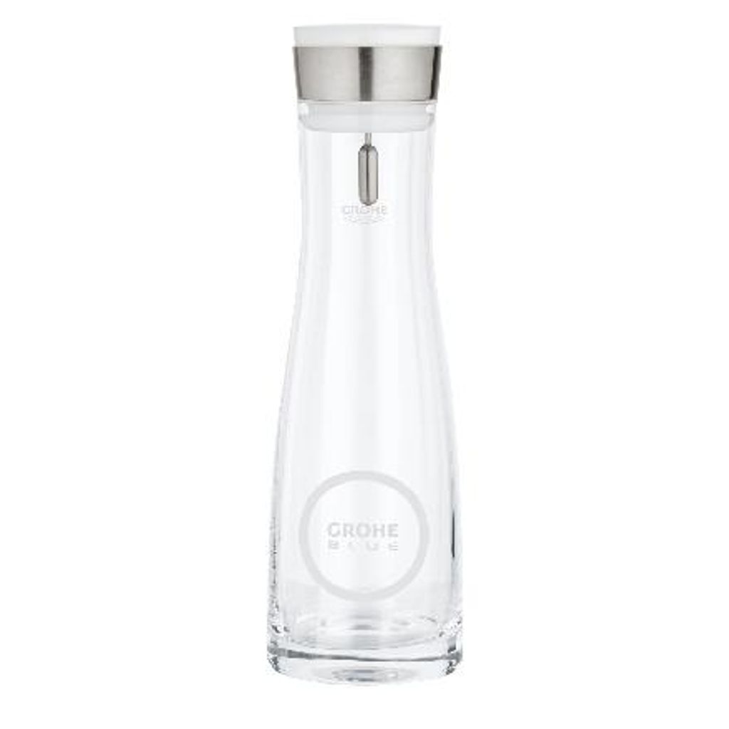 GROHE 4040500, Karaffe, 1 l, Transparent, Glas, Rund, Produktbild 