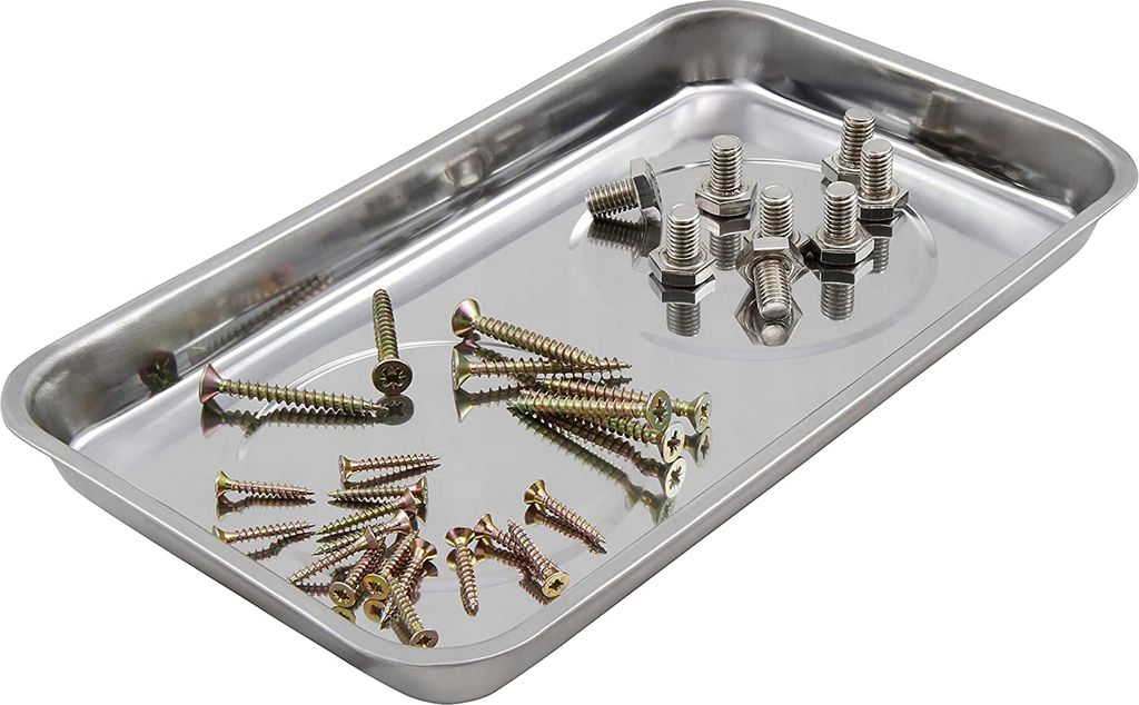 GEKO | Magnet-Teller, 240x140mm, Edelstahl Produktbild 