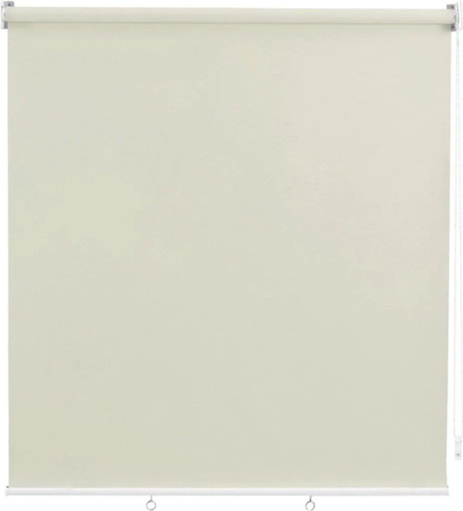 Store Enrouleur Beige 100x140cm Occultant et Hydrofuge sans Perçage
