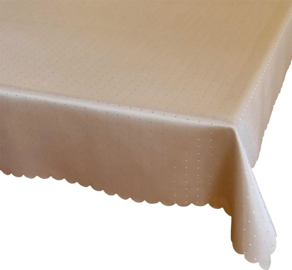 Tovaglia STELLA Marrone 110x160 - Resistente, Lavabile e Bellissima