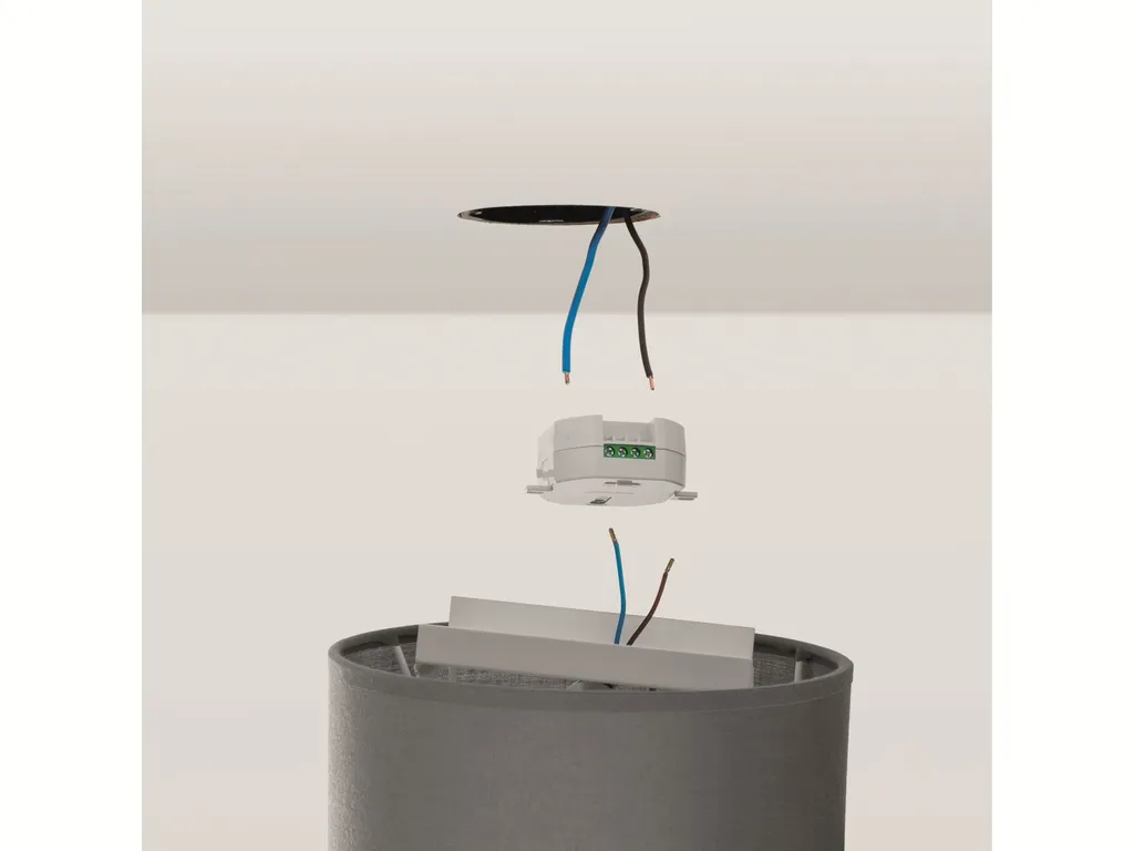 Interrupteur mural Smartwares Plug & Connect blanc avec portée de 30m - 18