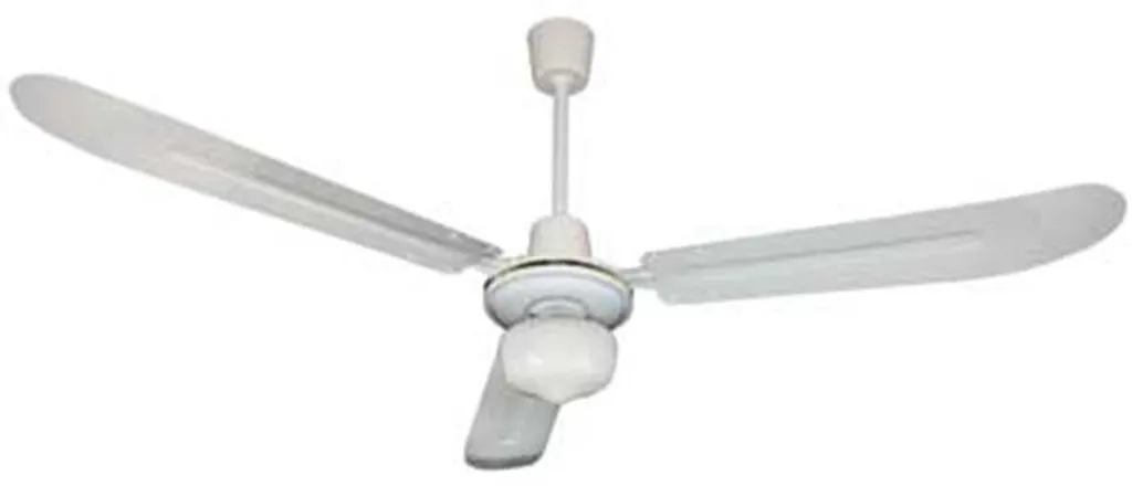 Ventilateur de plafond avec éclairage Ø 140 cm - Modèle XL Blanc Silencieux