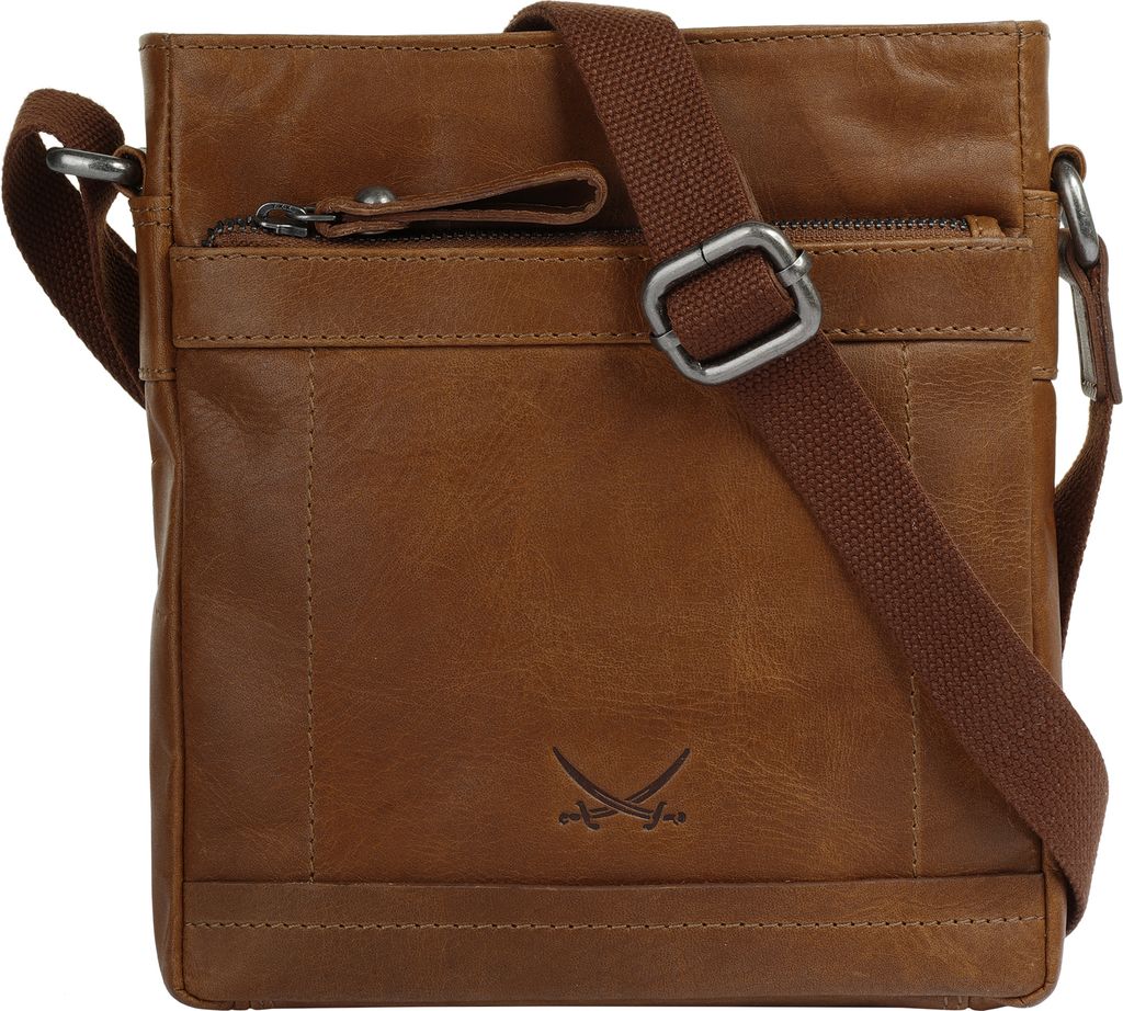 Sansibar Umhängetasche Herren, Damen 021198 cognac Produktbild 
