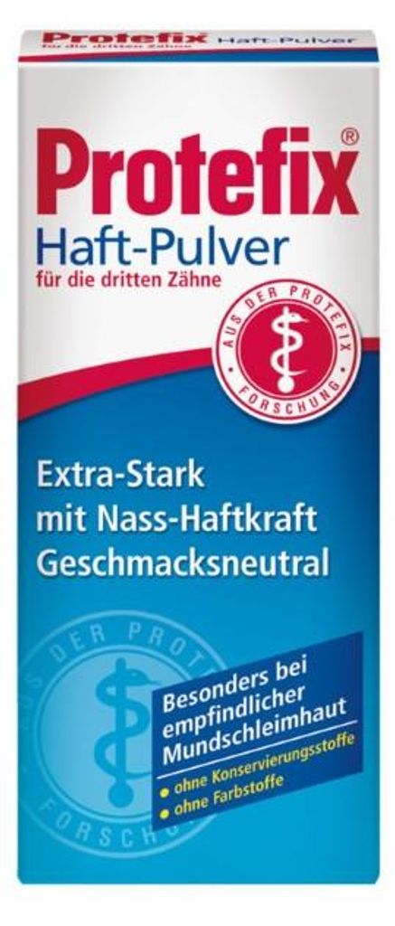 PROTEFIX HAFTPULVER, 50 g Pulver Produktbild 