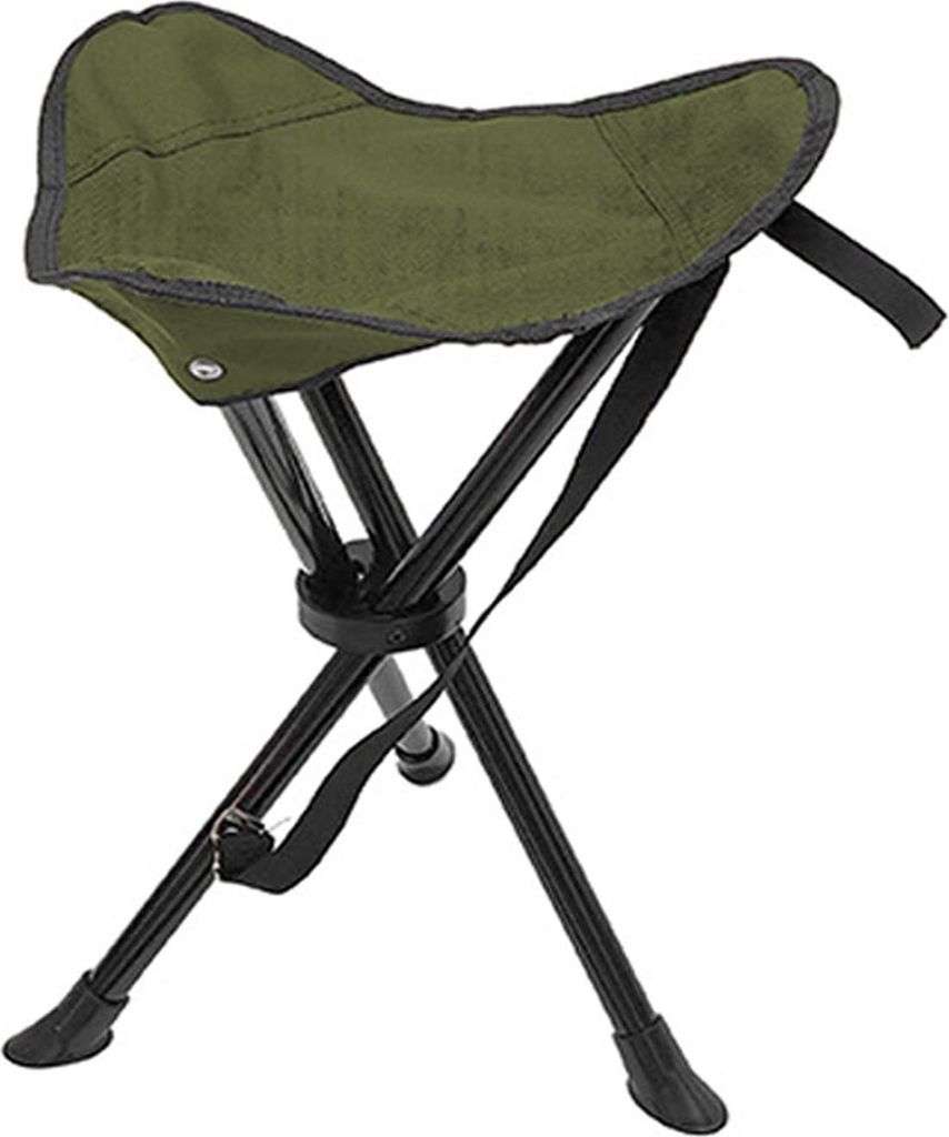3-Bein Klapphocker Dreibeinhocker Campinghocker Anglerhocker Tragegurt
