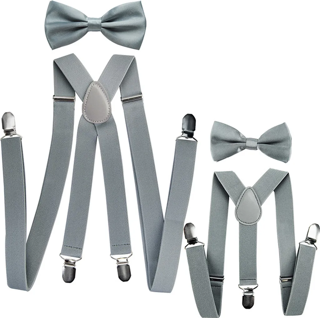 Regalo Festa del Papà: Set axy Papillon e Bretelle Padre Figlio