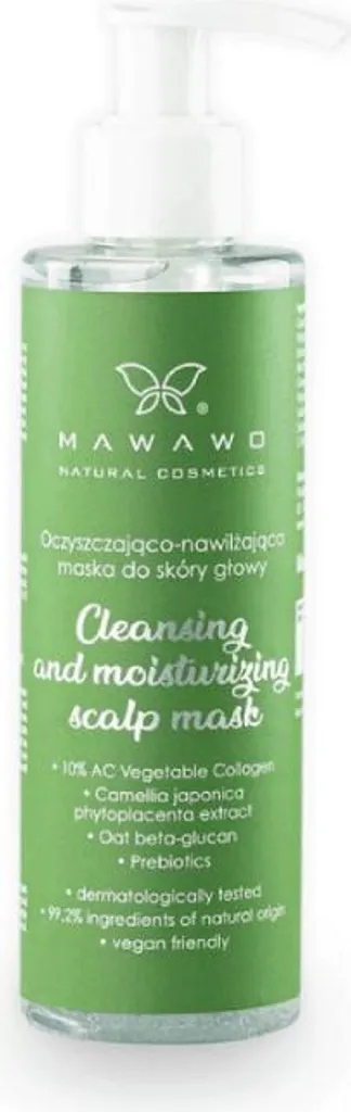 MAWAWO Maschera Viso e Scalp - Oltre il 99% di Origine Naturale