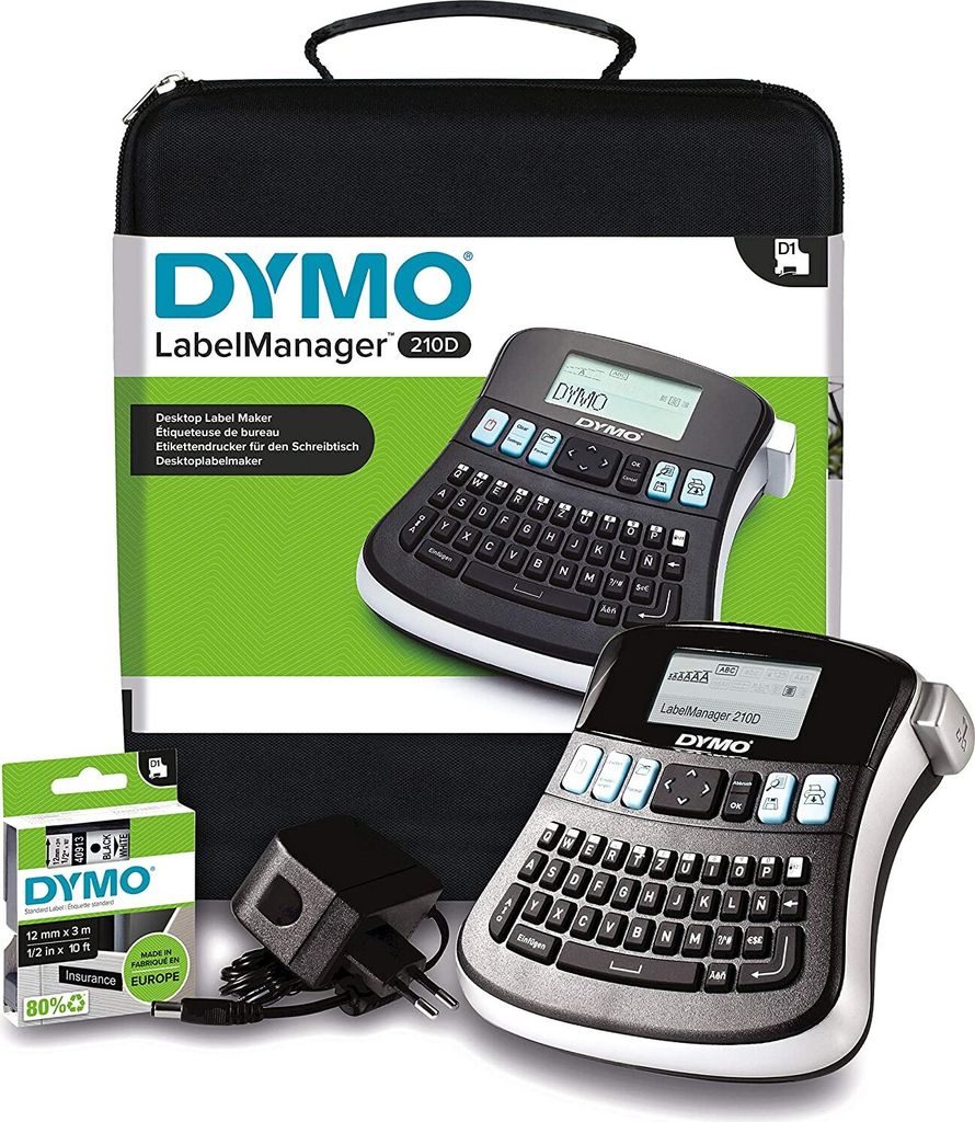 Dymo LabelMANAGER 210D - štítkovač - černobílý Obrázek produktu 
