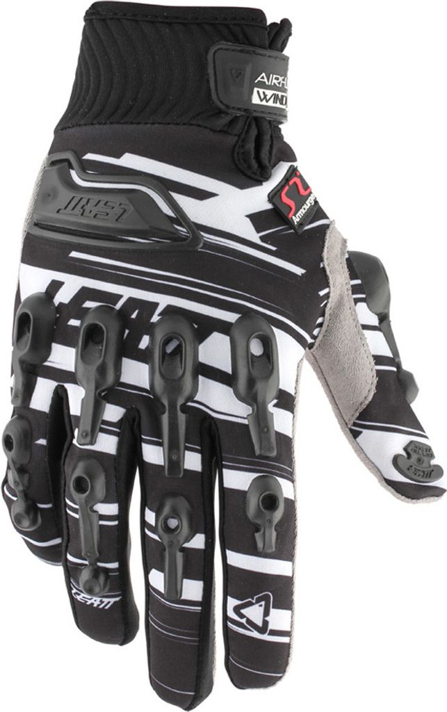 Leatt AirFlex Wind Handschuhe, weiß, S