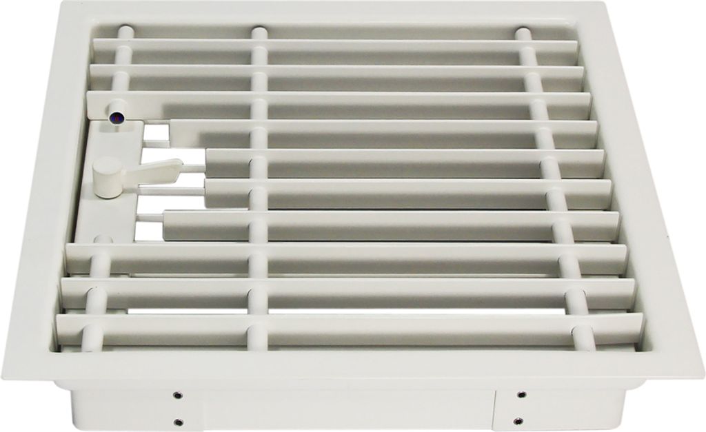 Lüftungsgitter Deckengitter DG 2323 W Weiss 230 x 230 mm Produktbild 