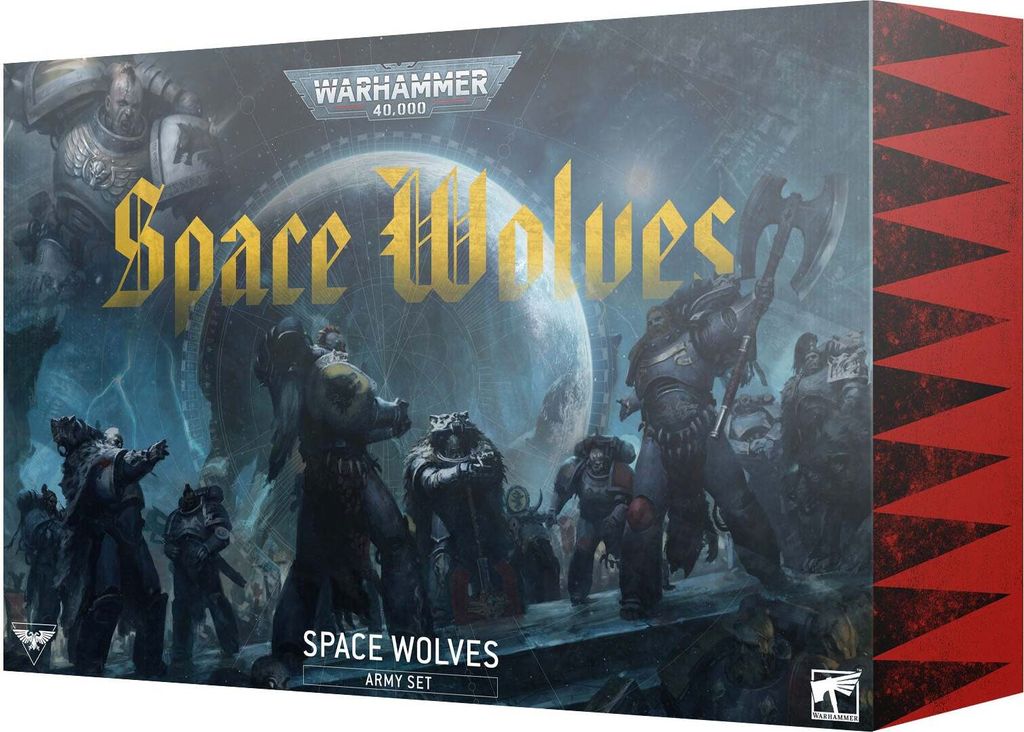 Warhammer 40.000 Spave Wolves Army Set Produktbild 