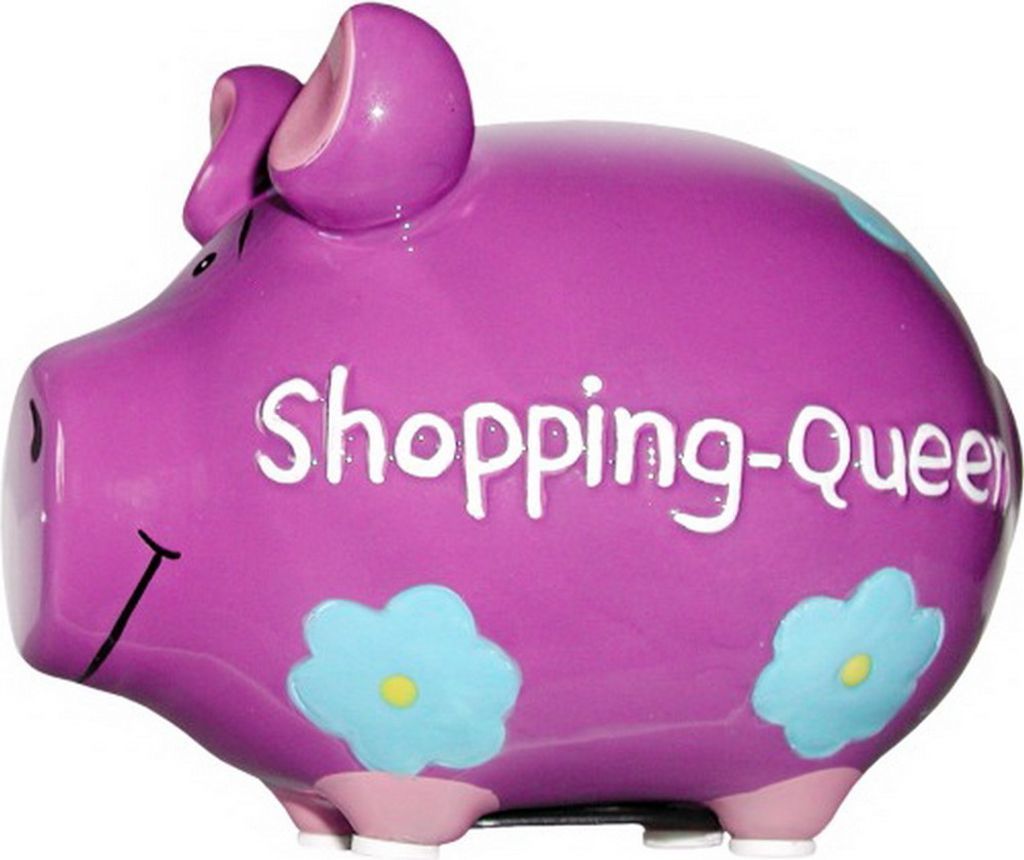 Sparschwein SHOPPING QUEEN von KCG
