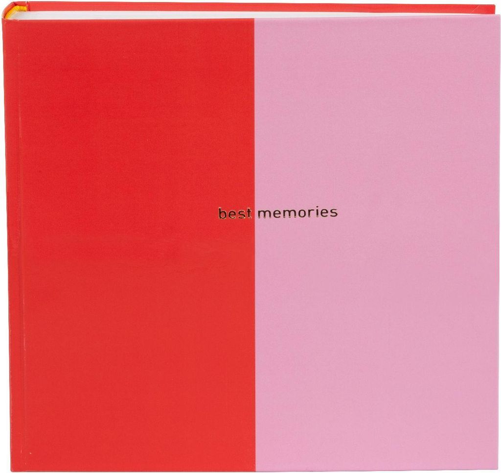 Goldbuch Album fotografico da colorare Rosso Rosa 25x25 cm Immagine del prodotto 