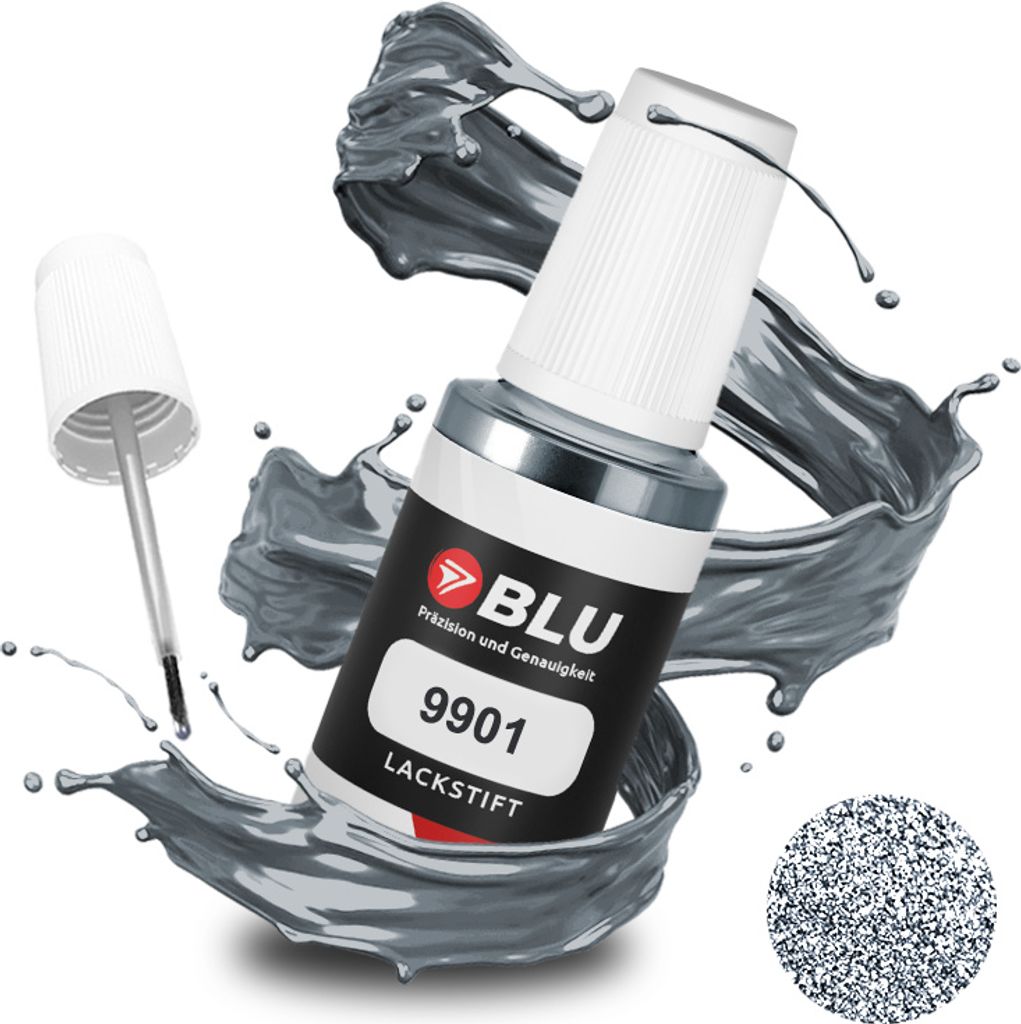 BLU Auto Lackstift Graphit kompatibel für Skoda 9901 Produktbild 