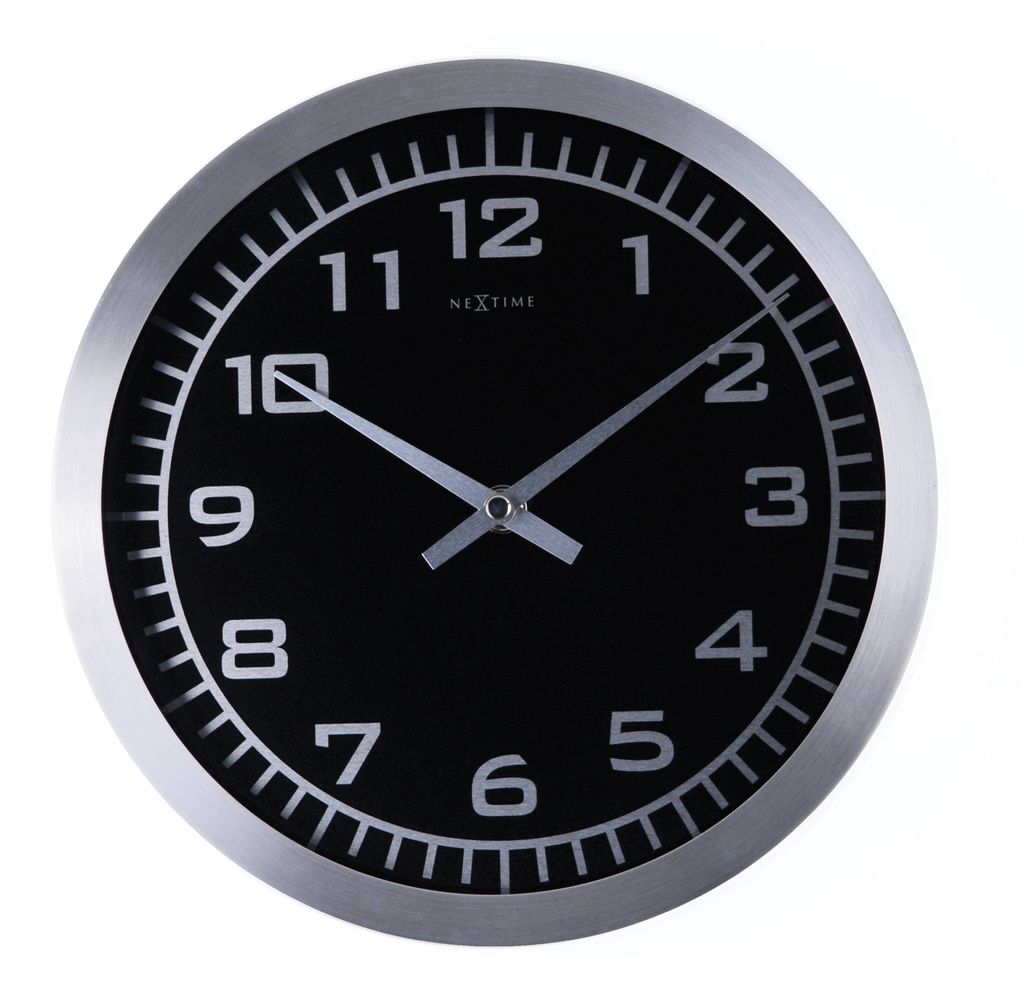 NeXtime Blacky Wanduhr , 2953