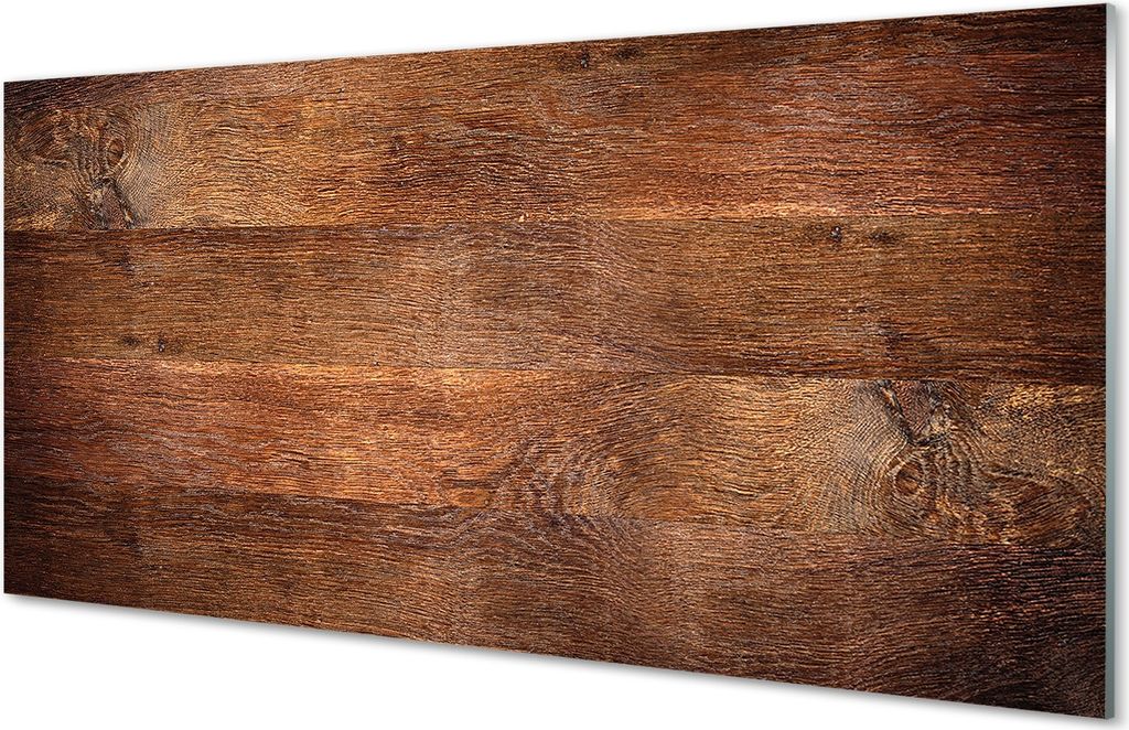 Glasbilder 100x50 Wandkunst Holzmaserung Bord Produktbild 
