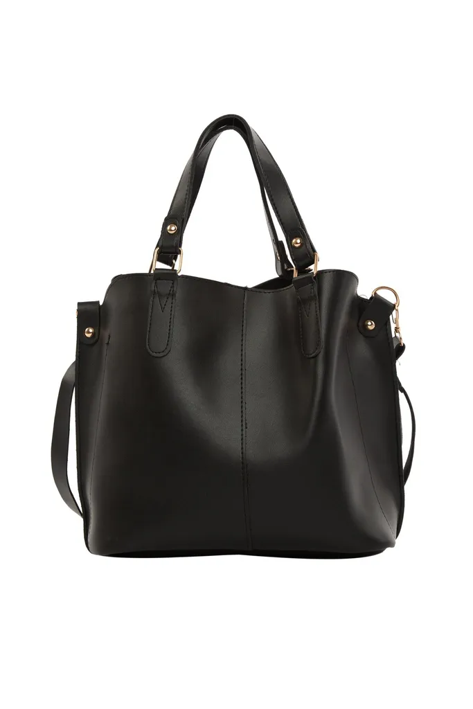 Sac à Dos Noir 100% Cuir PU Résistant au Design Moderne Zoozie Bags
