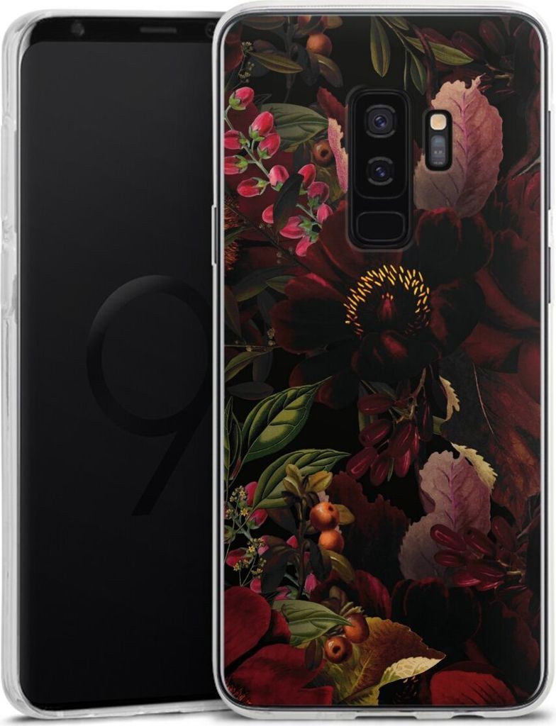DeinDesign Handyhülle für Samsung Galaxy S9 Plus Duos Silikon Hülle Case Smartphone Schutzhülle Blumen Utart Wiese