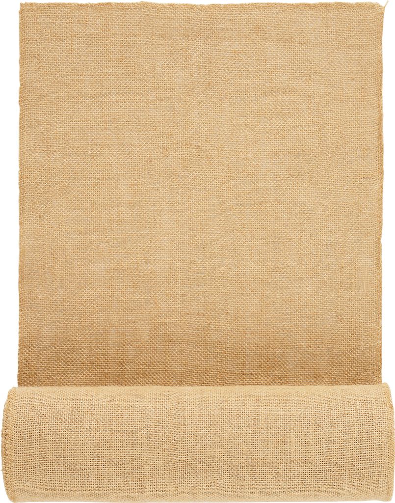 SucceBuy Sackleinen-Stoffrolle 14" x 30 ft – 50x50 hochdichte natürliche Jute für Baumumhüllung, Kunsthandwerk, Hochzeiten, Gartenarbeit und W...